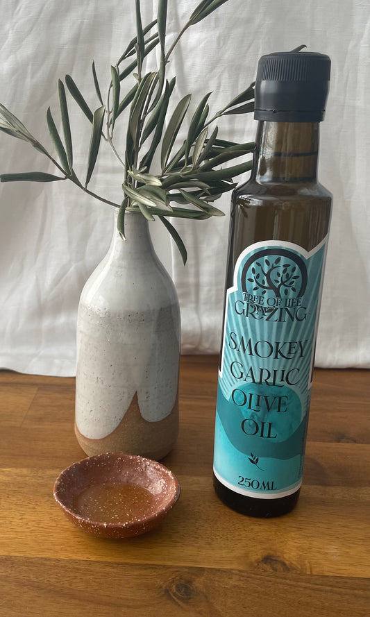 Smokey Garlic Olive Oil