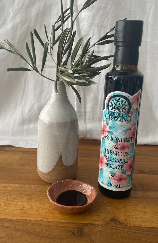 Passionfruit & Hibiscus Balsamic Glaze